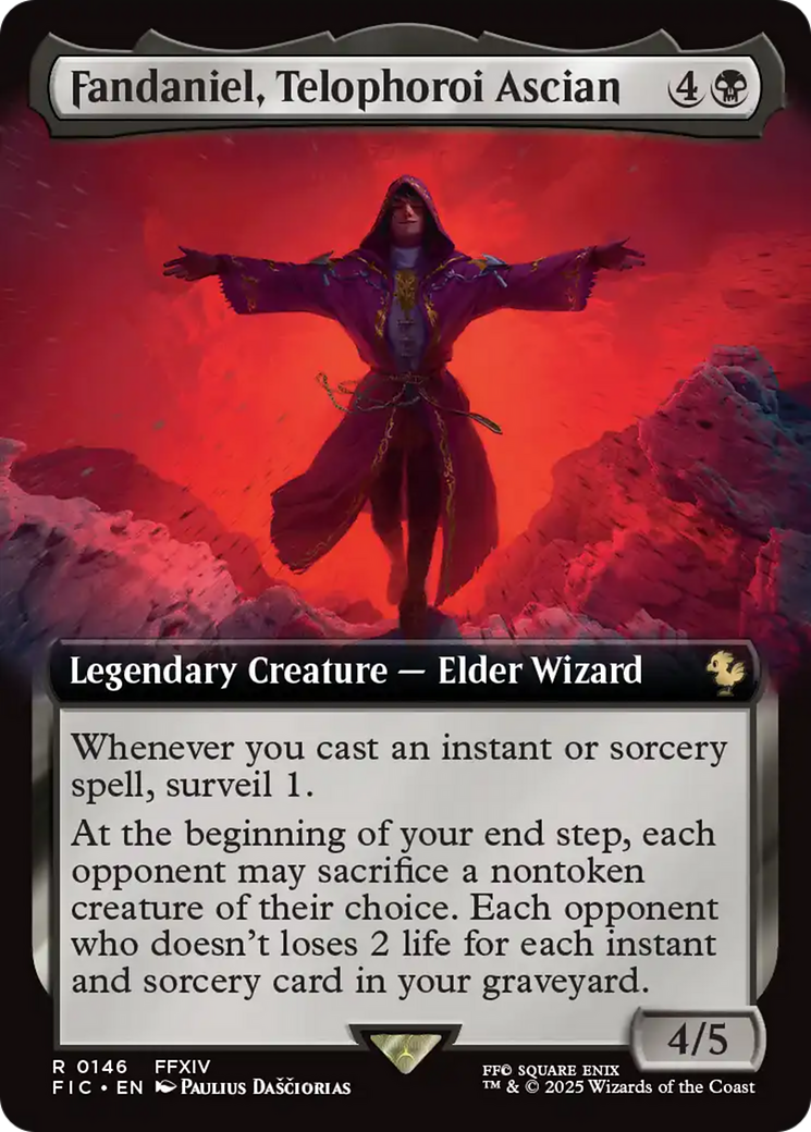 Fandaniel, Telophoroi Ascian (Extended Art) [FINAL FANTASY Commander] | Exor Games Summserside