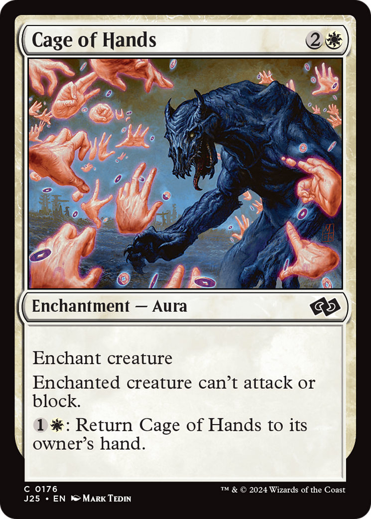 Cage of Hands [Foundations Jumpstart] | Exor Games Summserside
