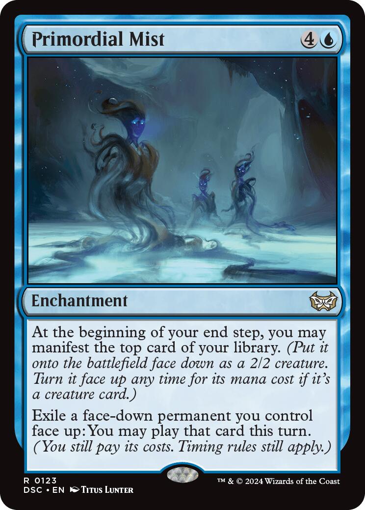 Primordial Mist [Duskmourn: House of Horror Commander] | Exor Games Summserside