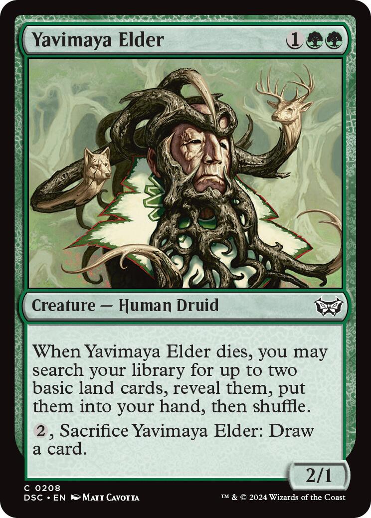 Yavimaya Elder [Duskmourn: House of Horror Commander] | Exor Games Summserside