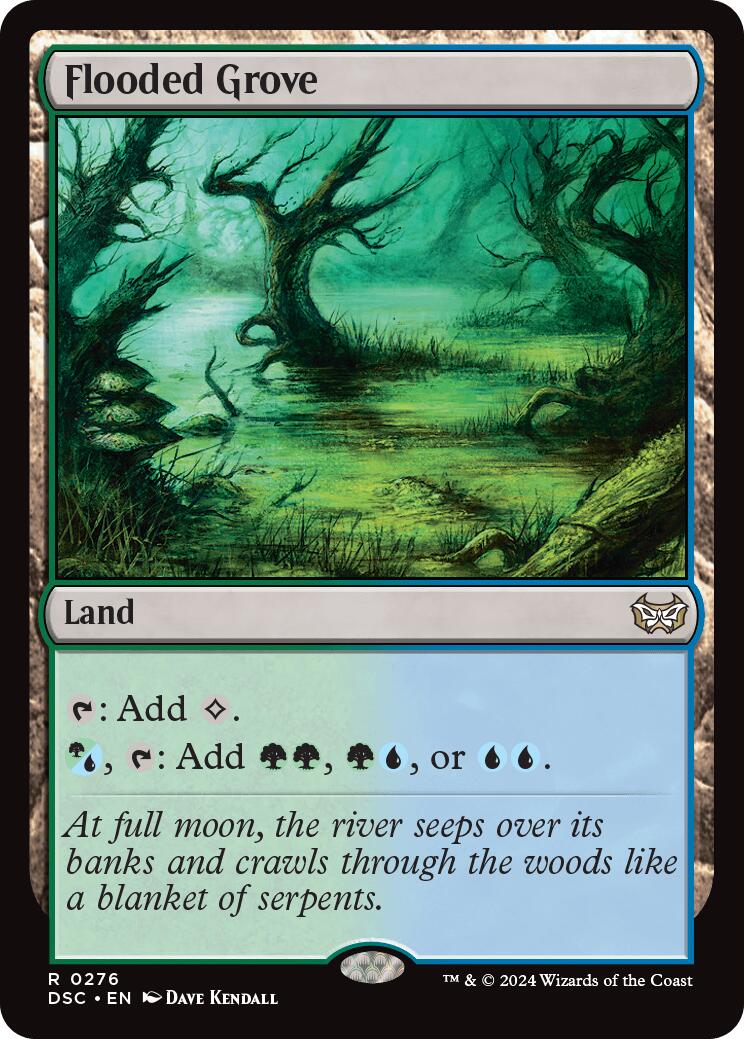 Flooded Grove [Duskmourn: House of Horror Commander] | Exor Games Summserside
