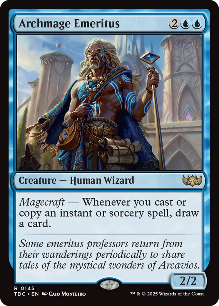 Archmage Emeritus [Tarkir: Dragonstorm Commander] | Exor Games Summserside