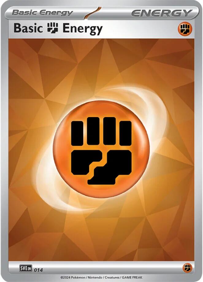 Basic Fighting Energy (014)(Holo) [Scarlet & Violet: Stellar Crown] | Exor Games Summserside