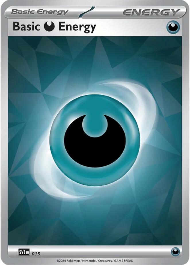 Basic Darkness Energy (015)(Holo) [Scarlet & Violet: Stellar Crown] | Exor Games Summserside