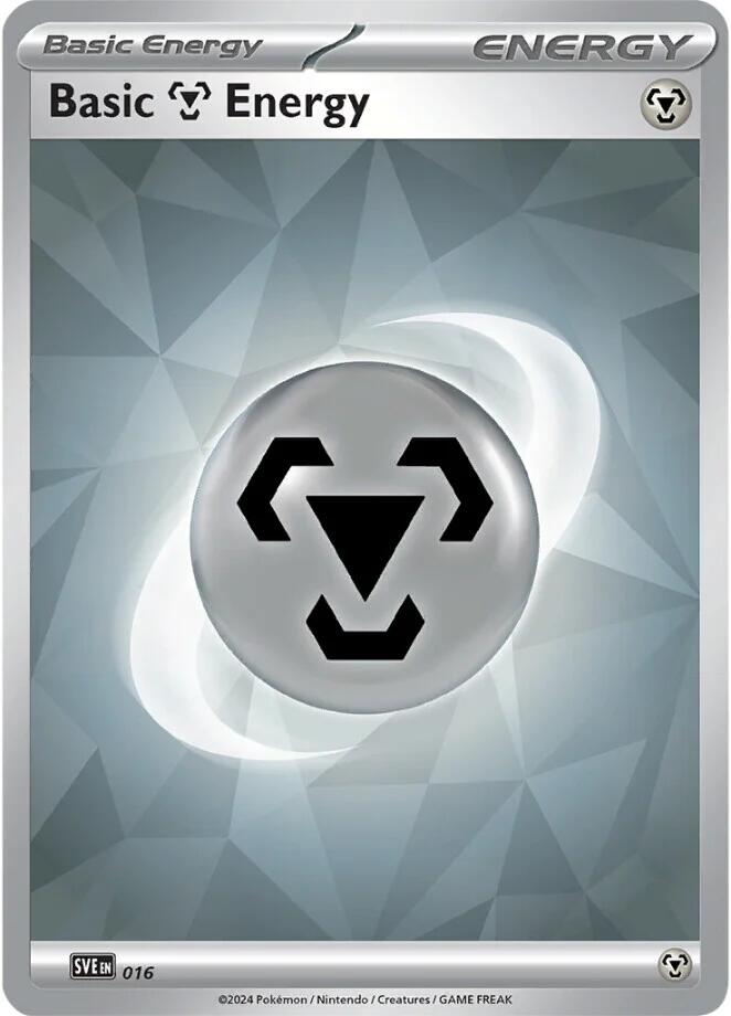 Basic Metal Energy (016)(Holo) [Scarlet & Violet: Stellar Crown] | Exor Games Summserside