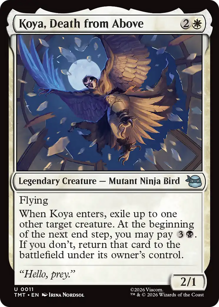 Koya, Death from Above [Teenage Mutant Ninja Turtles] | Exor Games Summserside