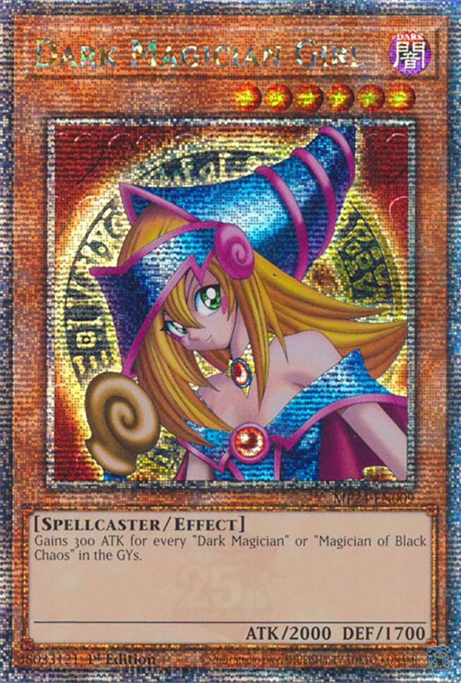 Dark Magician Girl [MP24-EN009] Quarter Century Secret Rare | Exor Games Summserside