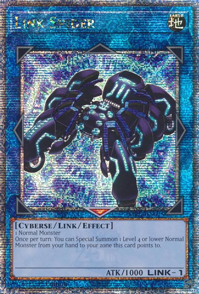 Link Spider [MP24-EN045] Quarter Century Secret Rare | Exor Games Summserside