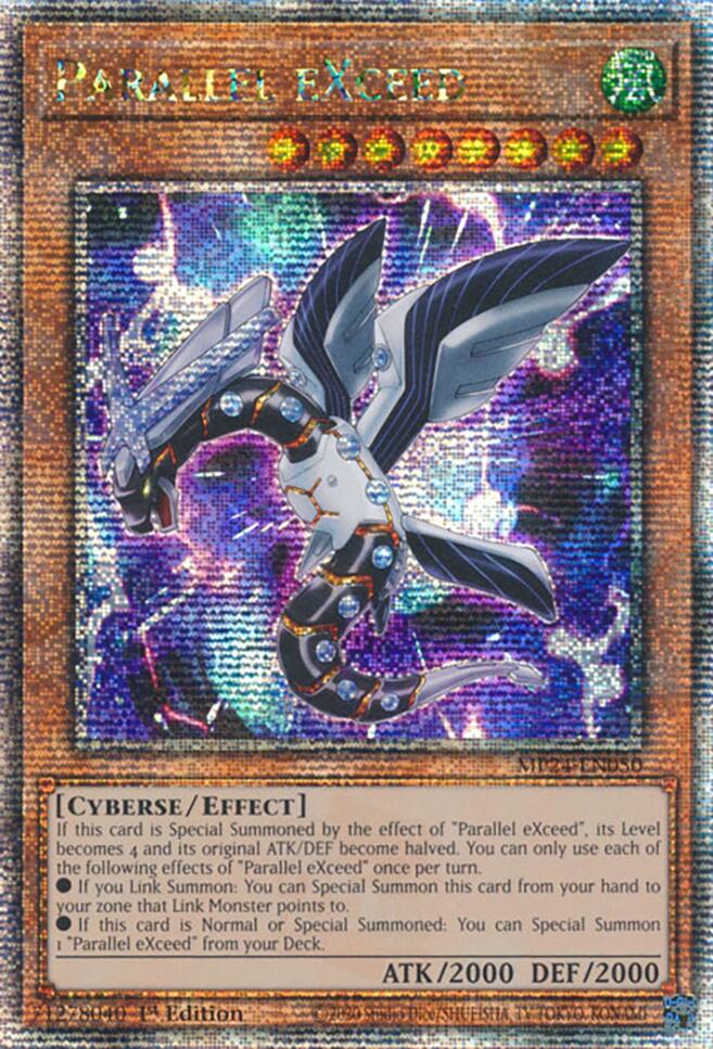 Parallel eXceed [MP24-EN050] Quarter Century Secret Rare | Exor Games Summserside