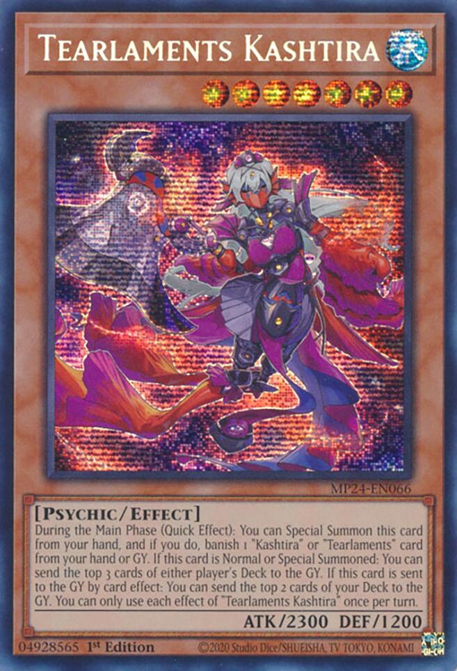 Tearlaments Kashtira [MP24-EN066] Prismatic Secret Rare | Exor Games Summserside