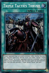 Triple Tactics Thrust [MP24-EN073] Prismatic Secret Rare | Exor Games Summserside