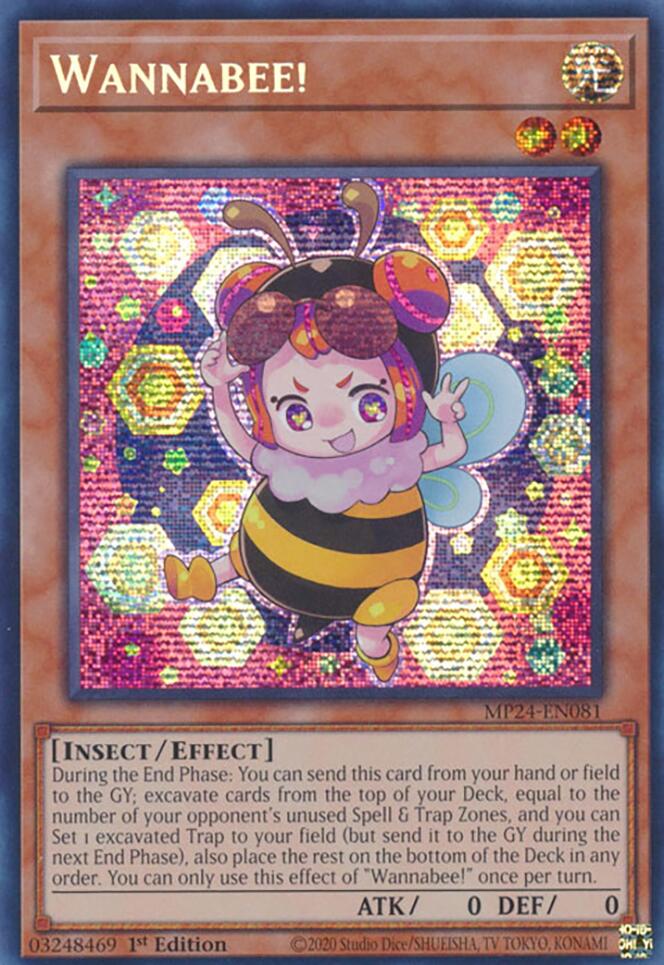 Wannabee! [MP24-EN081] Prismatic Secret Rare | Exor Games Summserside