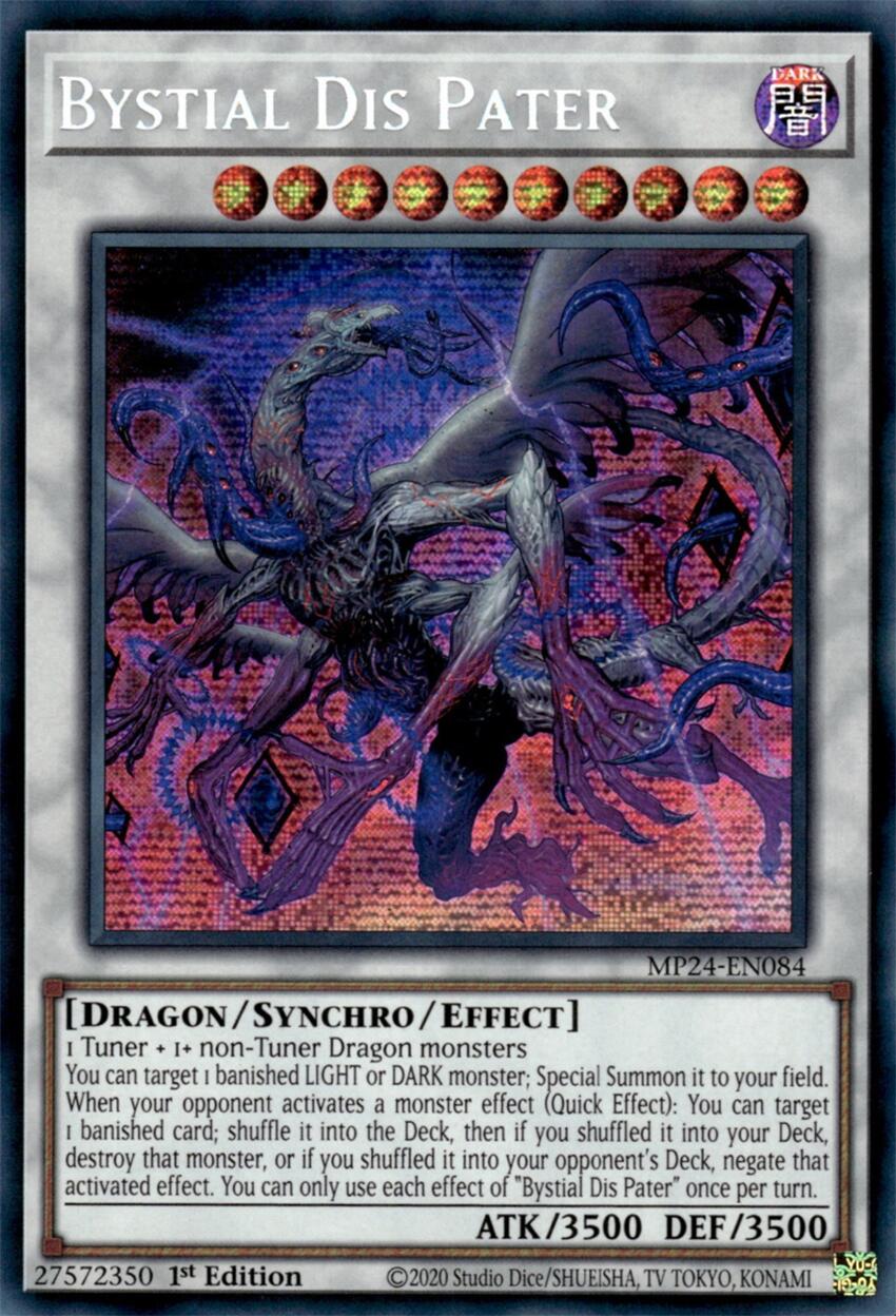 Bystial Dis Pater [MP24-EN084] Prismatic Secret Rare | Exor Games Summserside