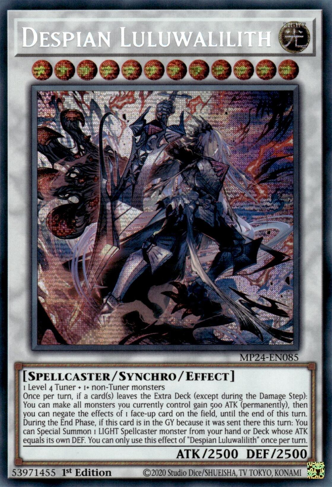 Despian Luluwalilith [MP24-EN085] Prismatic Secret Rare | Exor Games Summserside