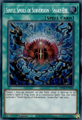 Sinful Spoils of Subversion - Snake-Eye [MP24-EN104] Prismatic Secret Rare | Exor Games Summserside