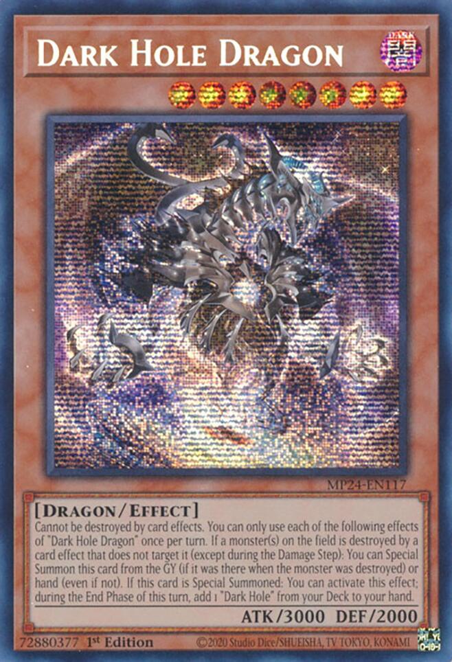 Dark Hole Dragon [MP24-EN117] Prismatic Secret Rare | Exor Games Summserside