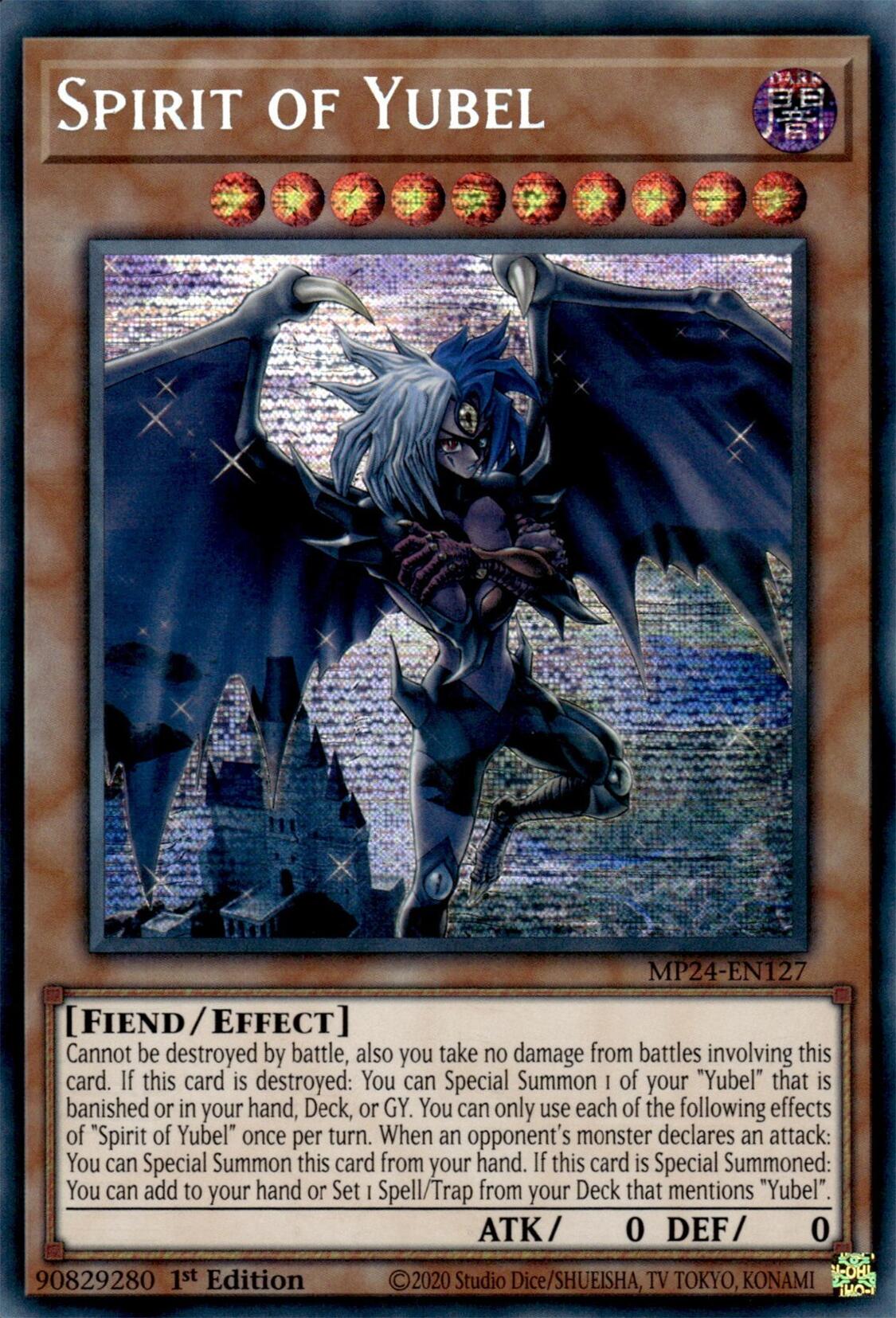 Spirit of Yubel [MP24-EN127] Prismatic Secret Rare | Exor Games Summserside