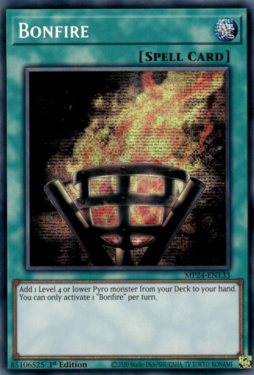 Bonfire [MP24-EN133] Prismatic Secret Rare | Exor Games Summserside