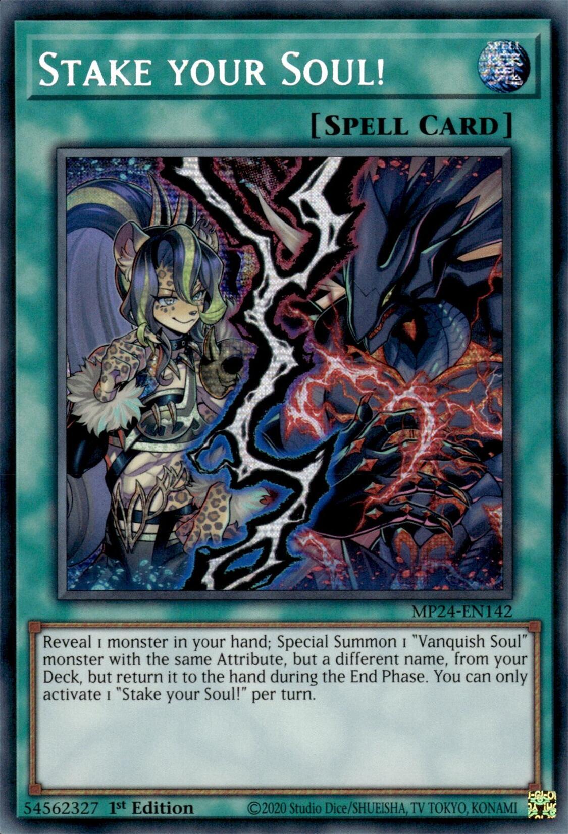 Stake your Soul! [MP24-EN142] Prismatic Secret Rare | Exor Games Summserside