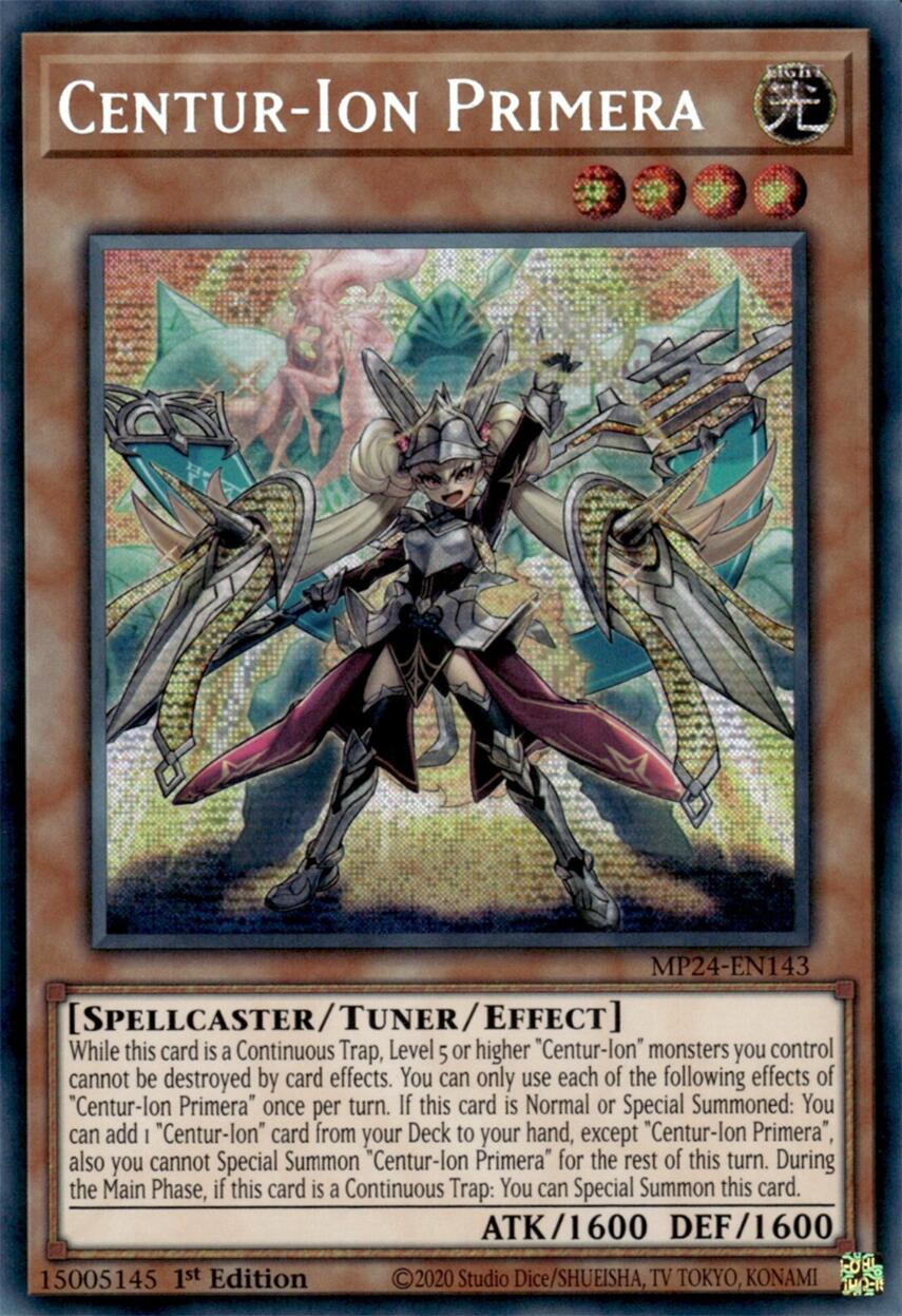 Centur-Ion Primera [MP24-EN143] Prismatic Secret Rare | Exor Games Summserside