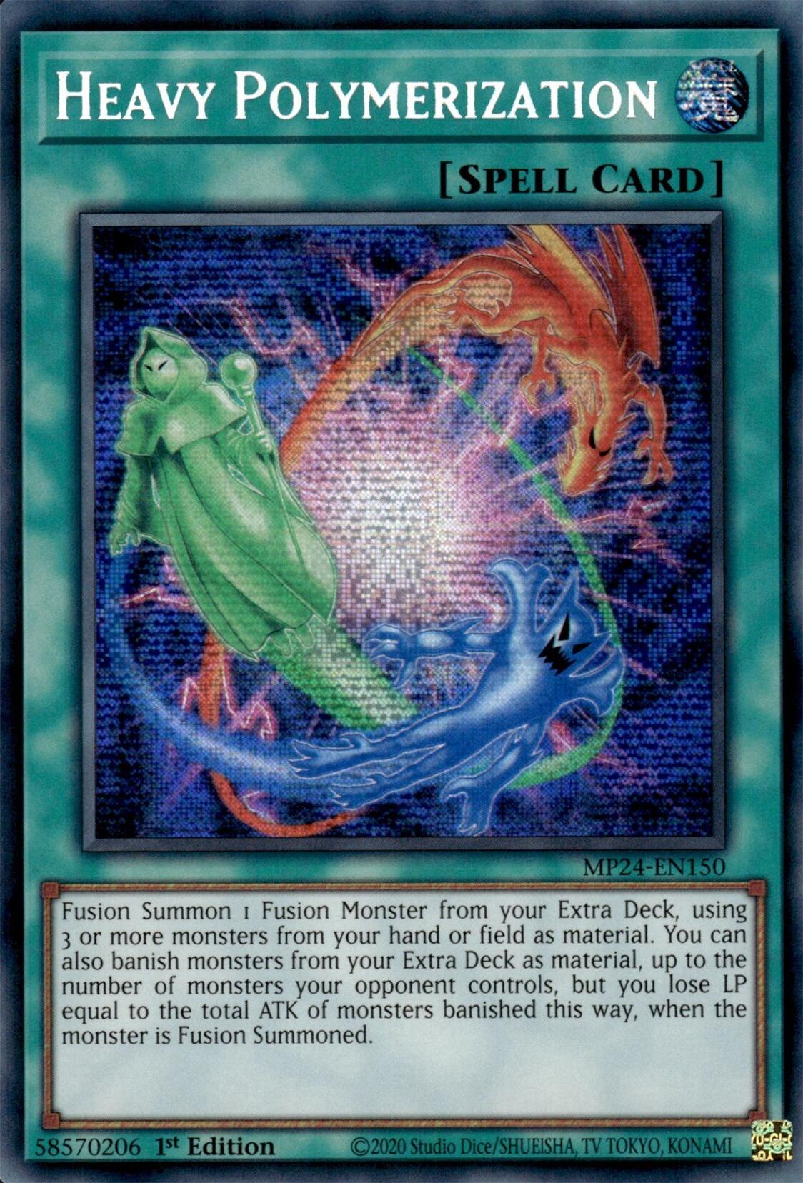 Heavy Polymerization [MP24-EN150] Prismatic Secret Rare | Exor Games Summserside