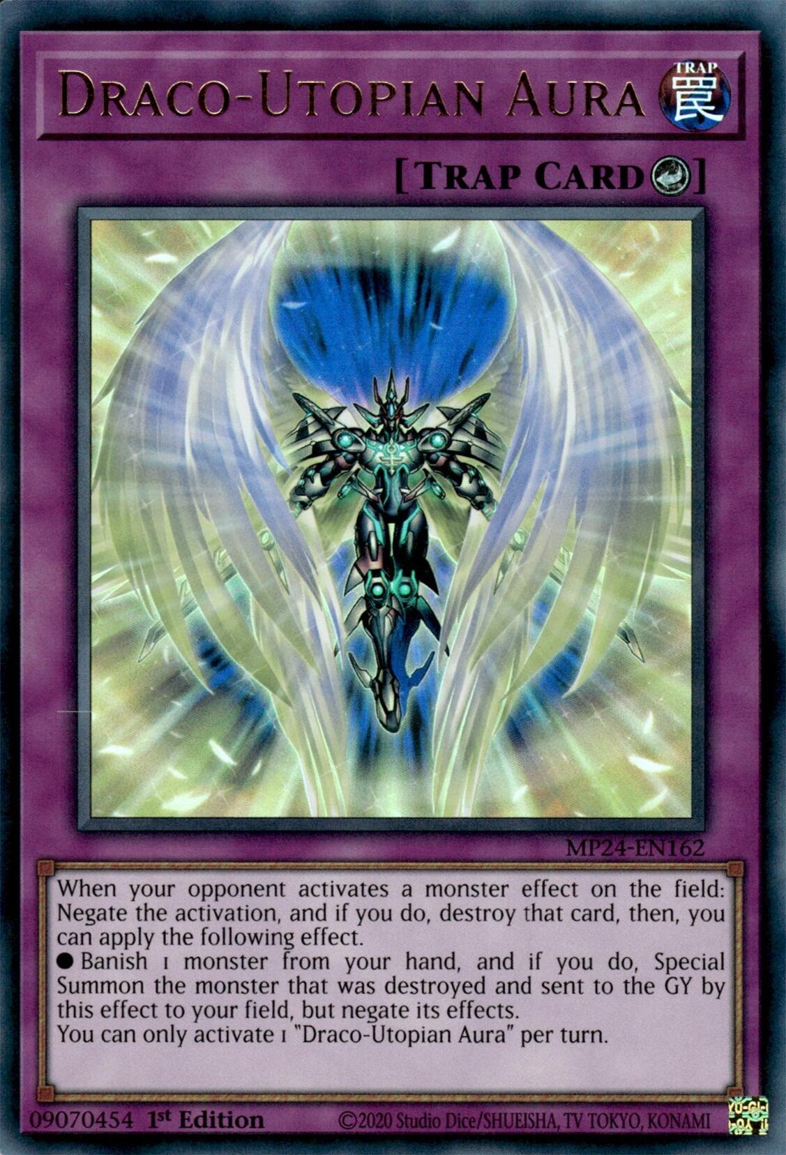 Draco-Utopian Aura [MP24-EN162] Ultra Rare | Exor Games Summserside
