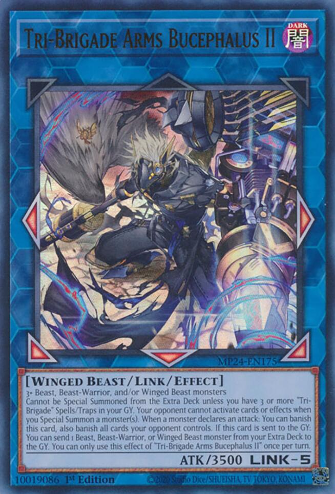 Tri-Brigade Arms Bucephalus II [MP24-EN175] Ultra Rare | Exor Games Summserside