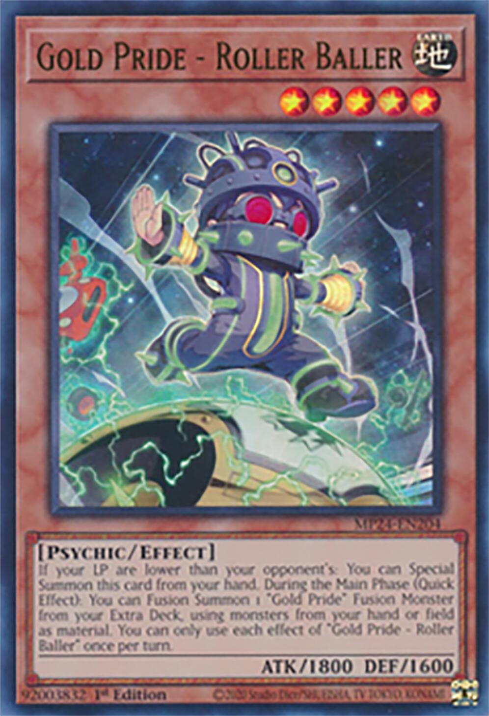 Gold Pride - Roller Baller [MP24-EN204] Ultra Rare | Exor Games Summserside