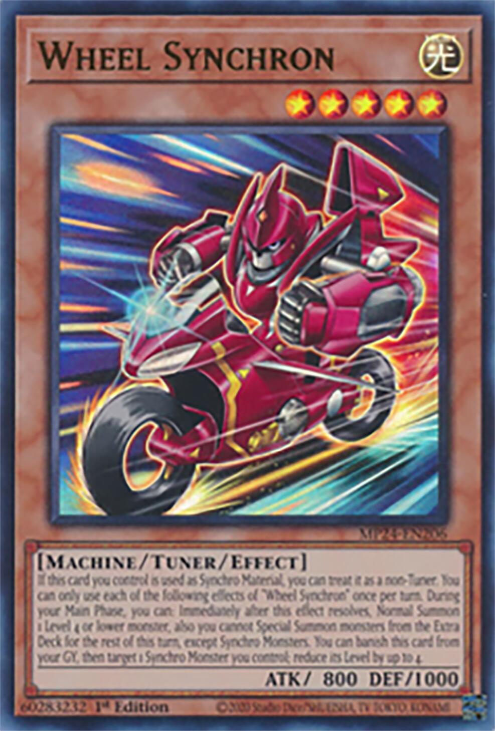 Wheel Synchron [MP24-EN206] Ultra Rare | Exor Games Summserside