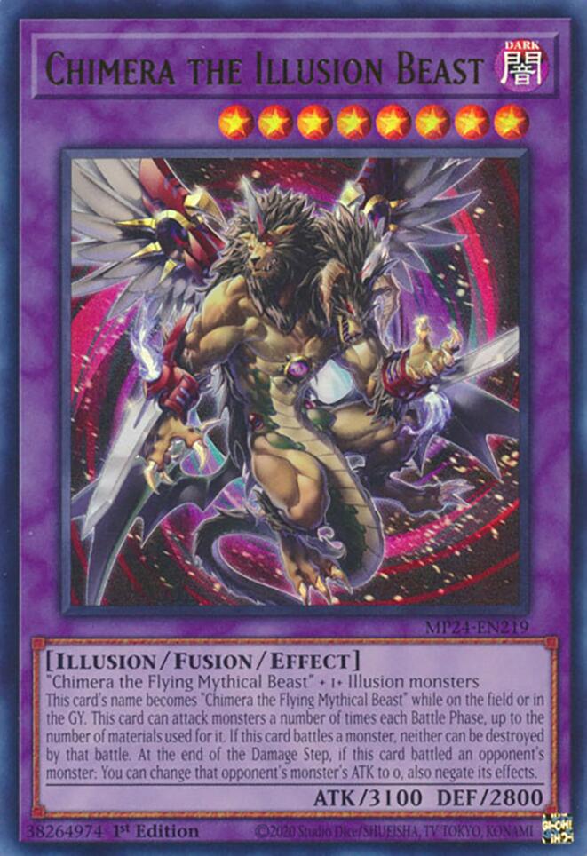 Chimera the Illusion Beast [MP24-EN219] Ultra Rare | Exor Games Summserside