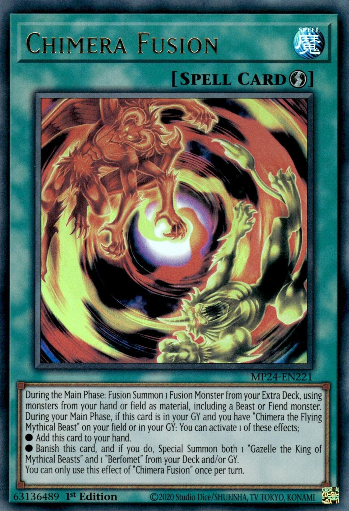 Chimera Fusion [MP24-EN221] Ultra Rare | Exor Games Summserside