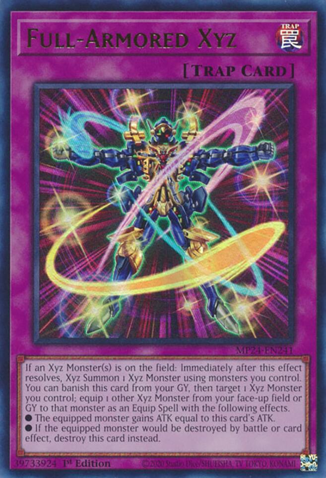 Full-Armored Xyz [MP24-EN241] Ultra Rare | Exor Games Summserside