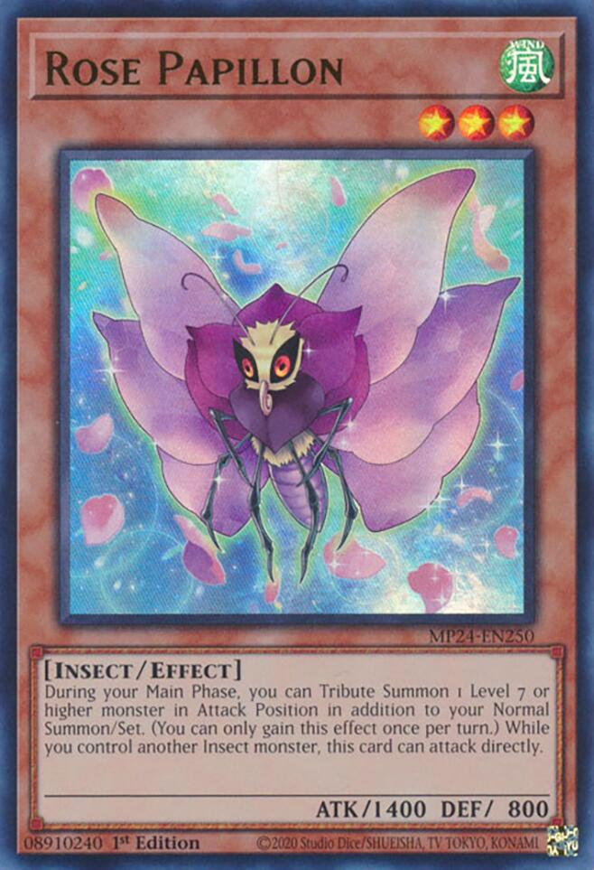 Rose Papillon [MP24-EN250] Ultra Rare | Exor Games Summserside