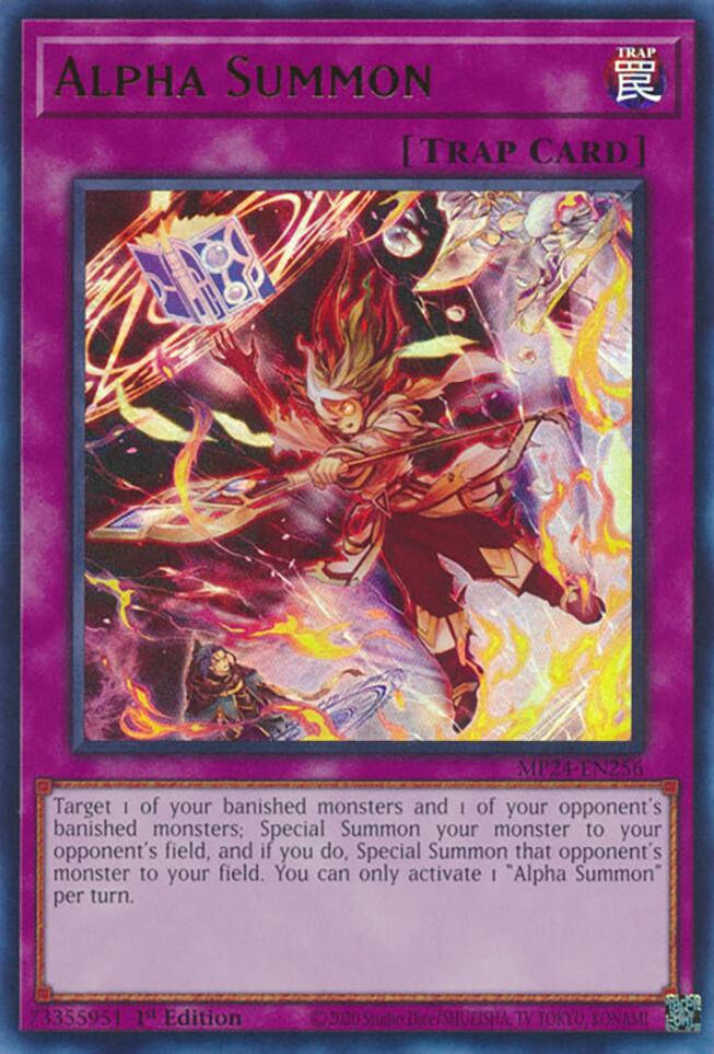 Alpha Summon [MP24-EN256] Ultra Rare | Exor Games Summserside