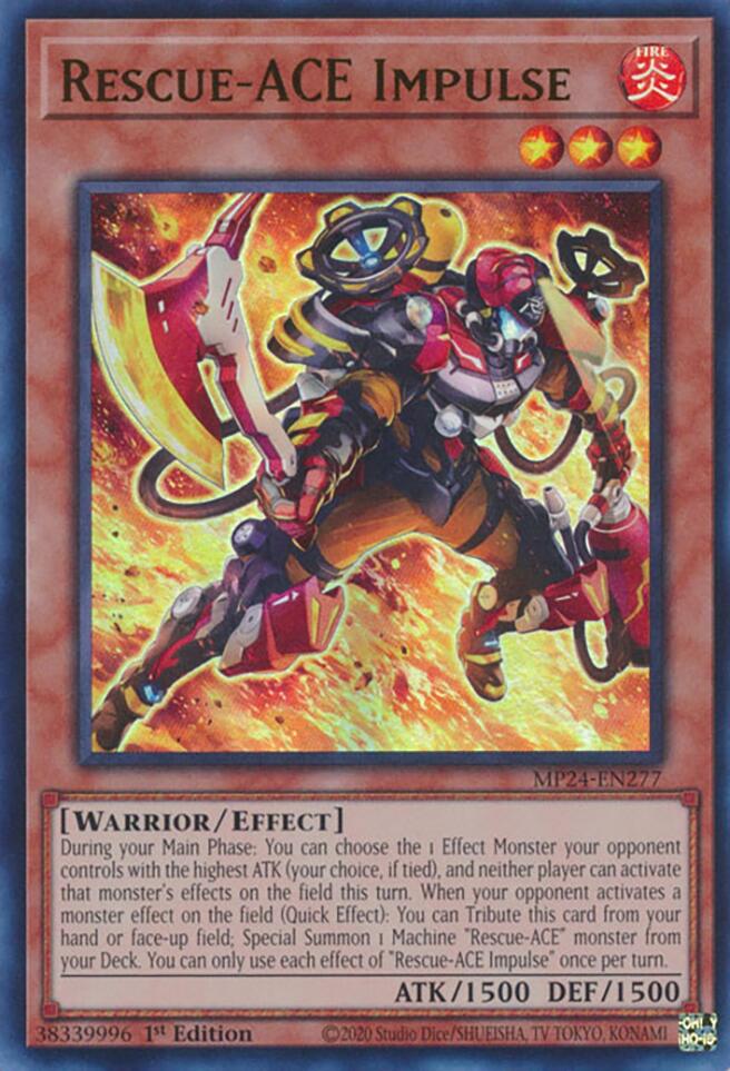 Rescue-ACE Impulse [MP24-EN277] Ultra Rare | Exor Games Summserside