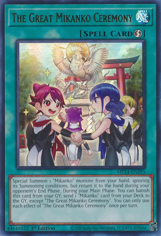 The Great Mikanko Ceremony [MP24-EN295] Ultra Rare | Exor Games Summserside