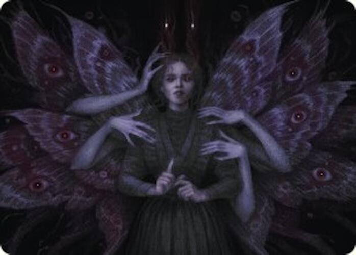 Demonic Counsel Art Card (7/54) [Duskmourn: House of Horror Art Series] | Exor Games Summserside