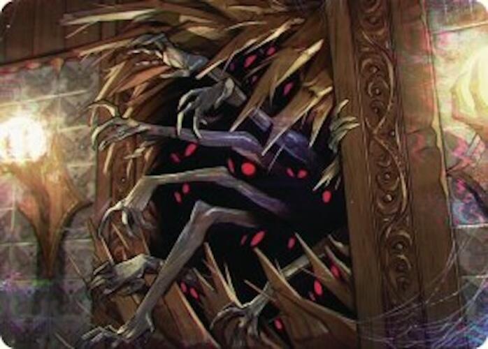 Withering Torment Art Card [Duskmourn: House of Horror Art Series] | Exor Games Summserside