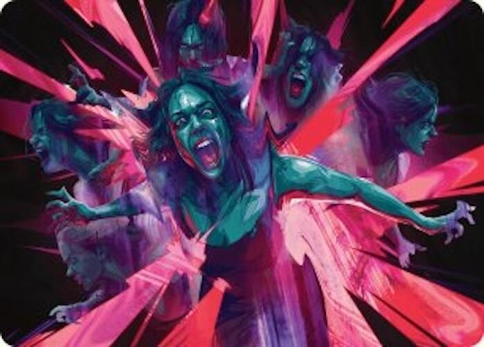 Waltz of Rage Art Card [Duskmourn: House of Horror Art Series] | Exor Games Summserside