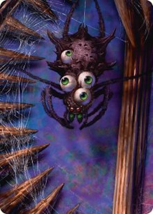 Spider Art Card [Duskmourn: House of Horror Art Series] | Exor Games Summserside