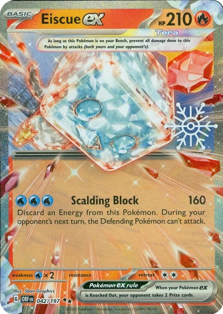 Eiscue ex (042/197) (Holiday Calendar) [Miscellaneous Cards] | Exor Games Summserside