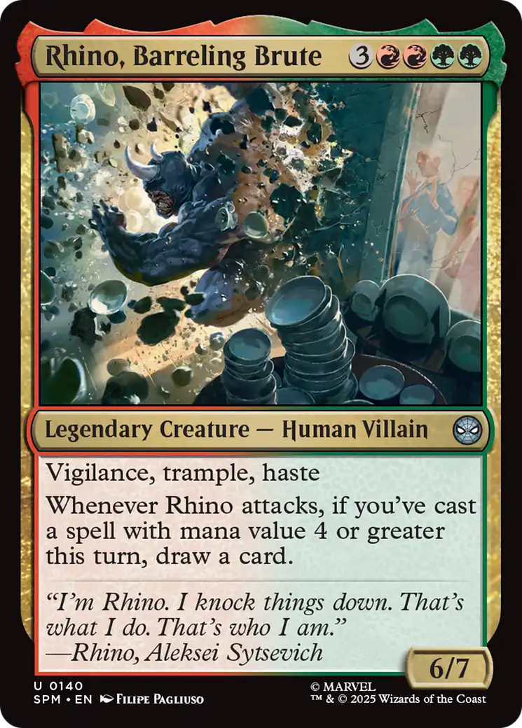 Rhino, Barreling Brute [Marvel's Spider-Man] | Exor Games Summserside