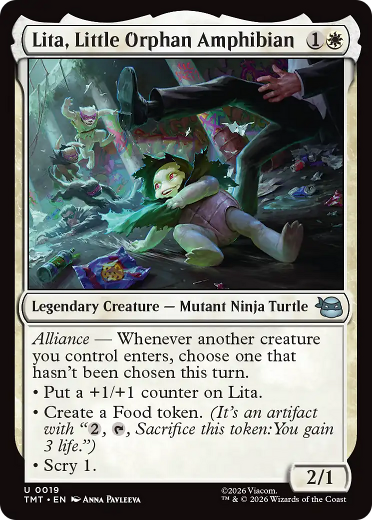 Lita, Little Orphan Amphibian [Teenage Mutant Ninja Turtles] | Exor Games Summserside