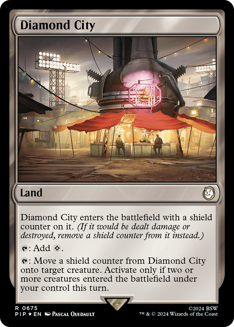 Diamond City (Surge Foil) [Fallout] | Exor Games Summserside