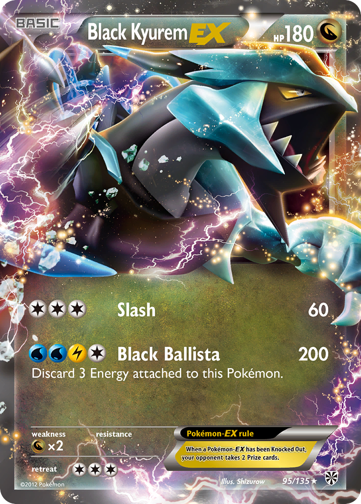 Black Kyurem EX (95/135) [Black & White: Plasma Storm] | Exor Games Summserside
