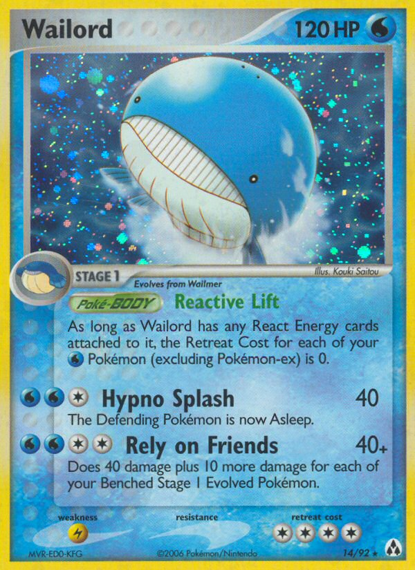 Wailord (14/92) [EX: Legend Maker] | Exor Games Summserside