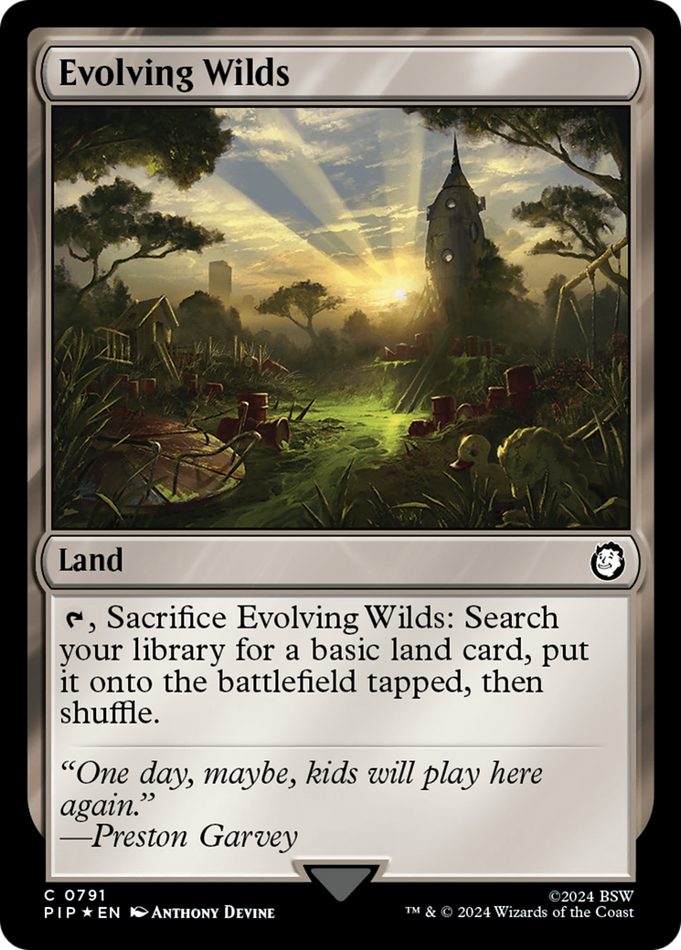 Evolving Wilds (Surge Foil) [Fallout] | Exor Games Summserside