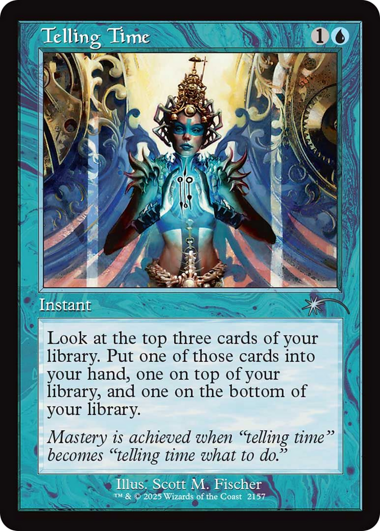Telling Time (Retro Frame) [Secret Lair Drop Series] | Exor Games Summserside