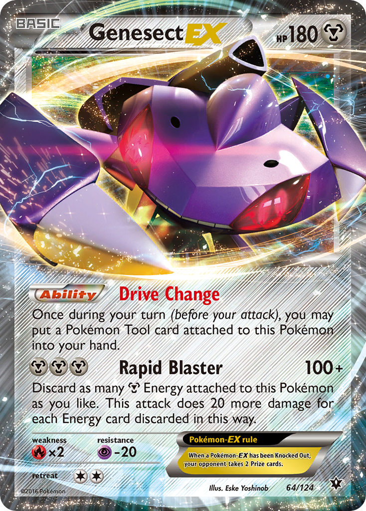 Genesect EX (64/124) [XY: Fates Collide] | Exor Games Summserside