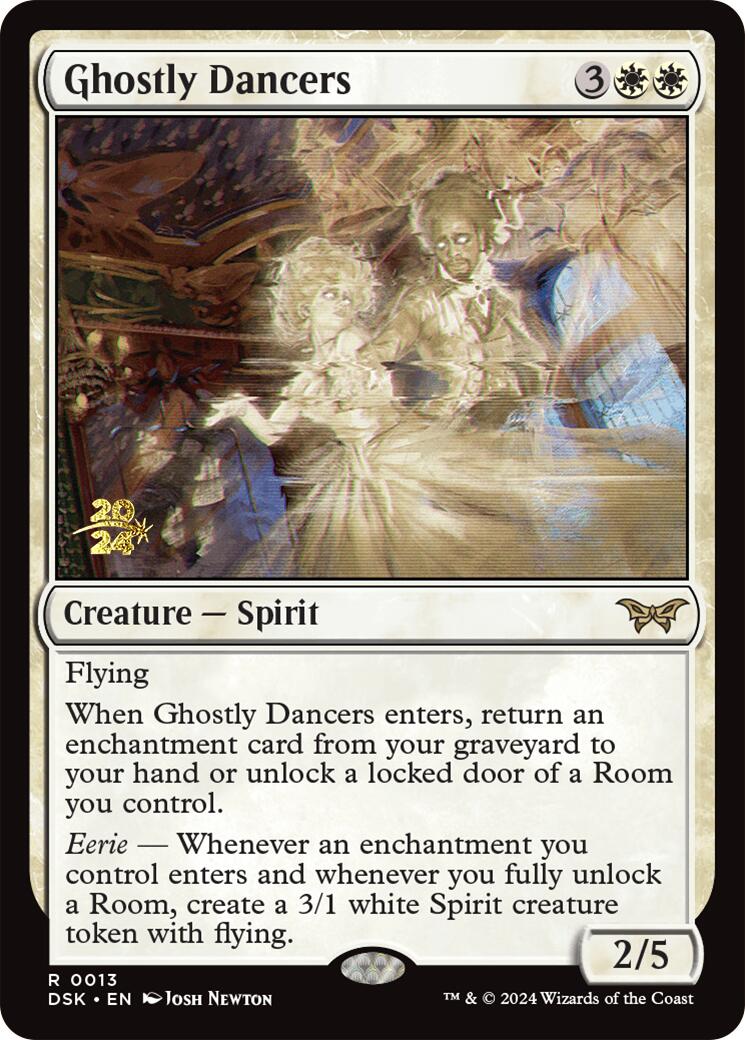 Ghostly Dancers [Duskmourn: House of Horror Prerelease Promos] | Exor Games Summserside